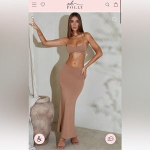 Cutout maxi dress from Oh Polly sz small (tag says uk 8)